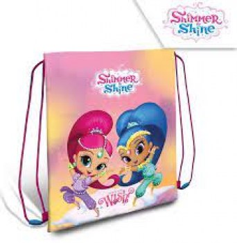 bolsa-saco shimmer and shine